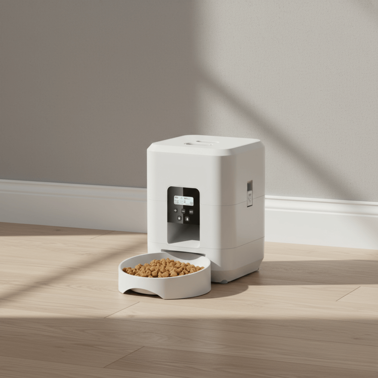 Bravonne SmartBowl Pro Feeder App Interface — Monitor Feeding History and Set Schedules on Smartphone | Bravonne