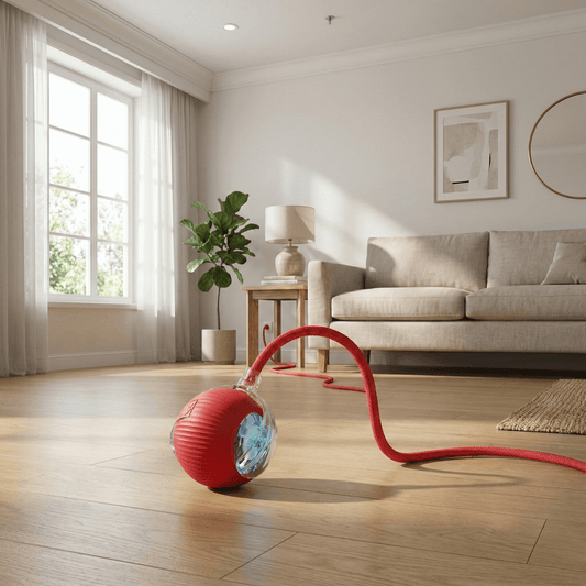Bravonne LumiPurr Cat Ball Stimulates Natural Hunting Instinct — Motion-Sensor Auto Toy for Cats | Bravonne