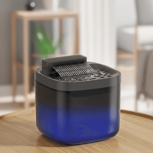 Bravonne CrystalSip Fountain Black Variant with Smart Pump Protection — Silent Motor | Bravonne