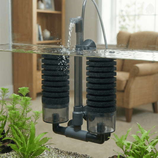 Bravonne AquaVital Max Advanced Aquarium Filter — Multi-Stage Filtration for Crystal Clear Water | Bravonne