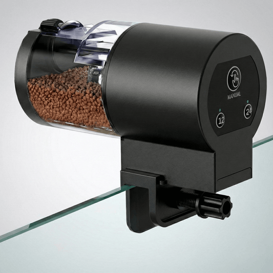 Bravonne PureFeed Pro Automatic Aquarium Feeder — Programmable Timer for Fish Tanks | Bravonne