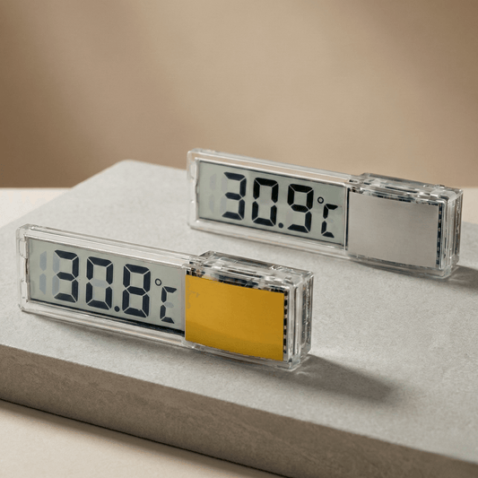 Bravonne ClimaSense Digital Aquarium Thermometer for Fish — Accurate LCD Temperature Display | Bravonne