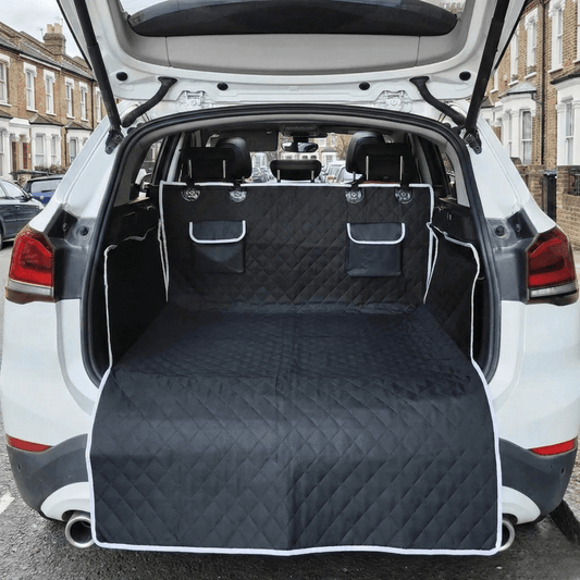 Bravonne TravelSafe Waterproof Dog Boot Mat — Protects Car Boot from Mud, Hair and Paw Prints | Bravonne